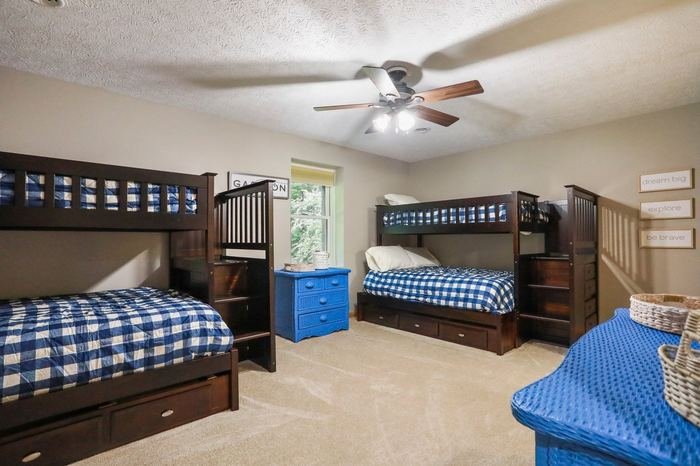 Two Bunks (4 Beds Total)