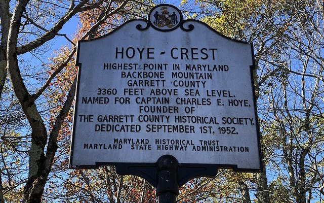 Hoye-Crest (Maryland's Highest Point)
